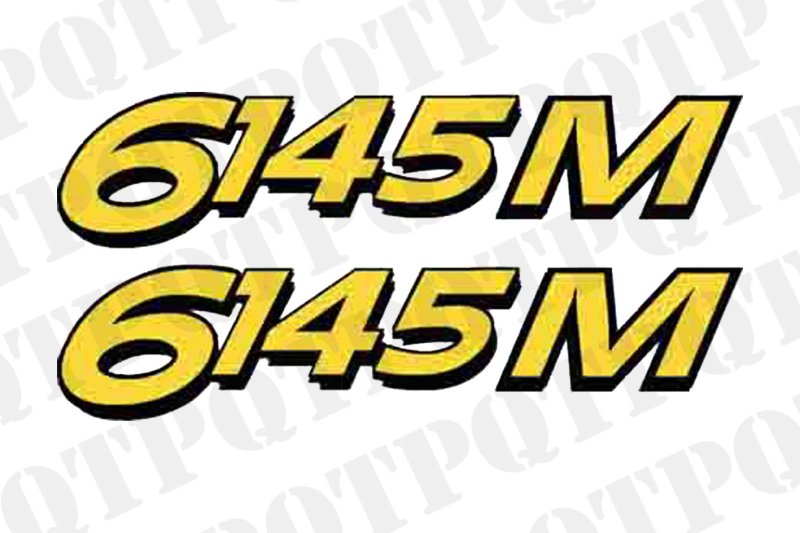 JOHN DEERE 6145M MODEL DECAL LEFT AND RIGHT