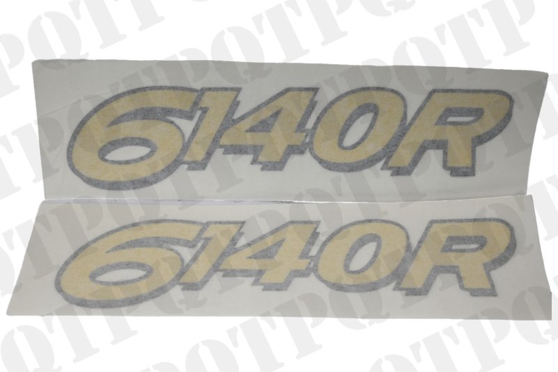 JOHN DEERE 6140R MODEL DECAL LEFT AND RIGHT *ORDER WITH 56586 FOR COMPLETE SET