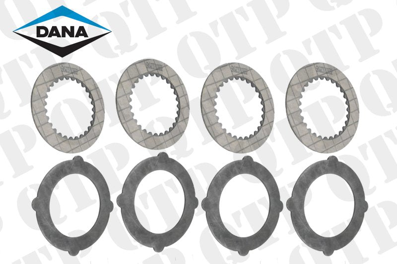 BRAKE DISC SET FRONT AXLE