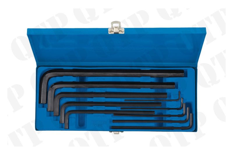 DRAPER METRIC EXTRA LONG HEX KEY SET 10PC