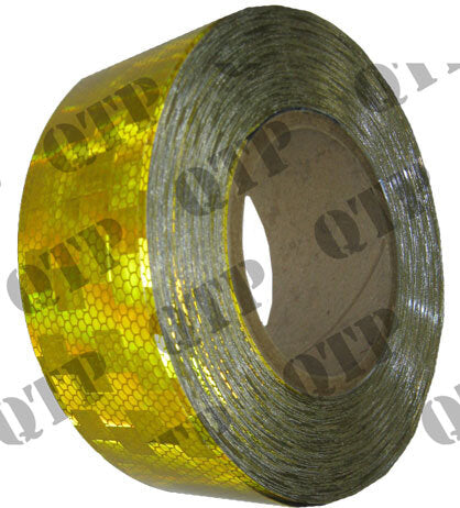 REFLECTIVE CONSPICUITY TAPE AMBER RIGID