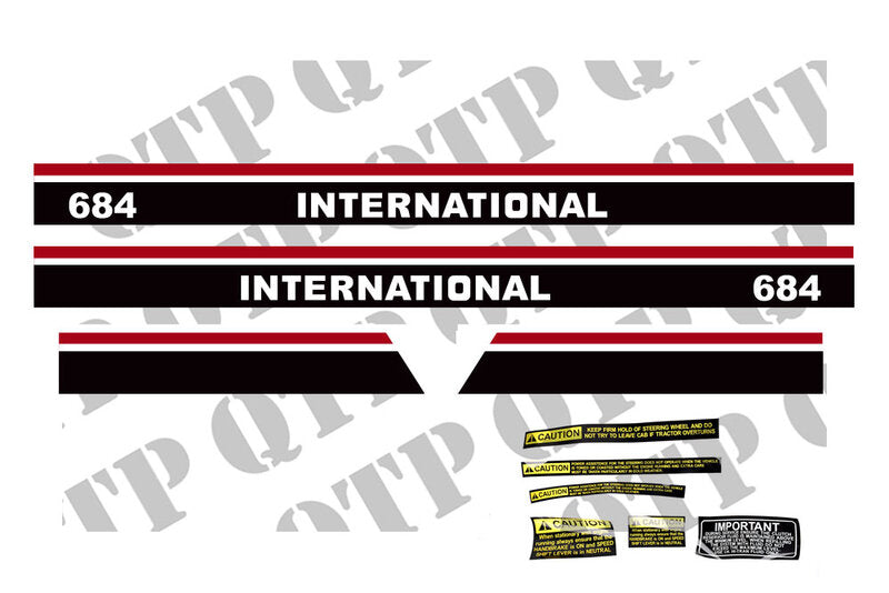 DECAL KIT IHC 684