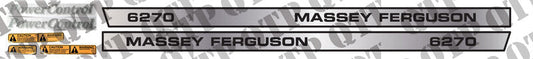 DECAL MASSEY FERGUSON 6270 POWER CONTROL