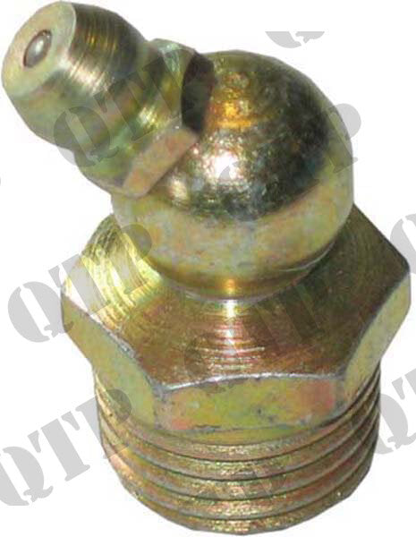 HYDRAULIC NIPPLE 1/4" 45Â° BSP