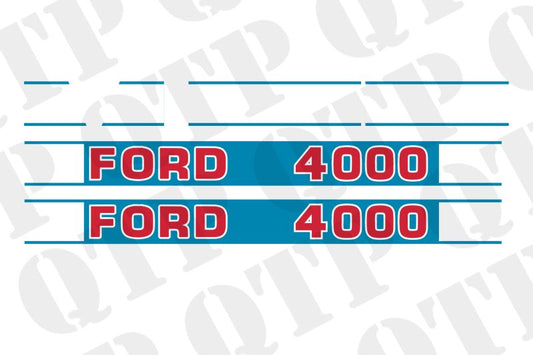 DECAL KIT FORD 4000