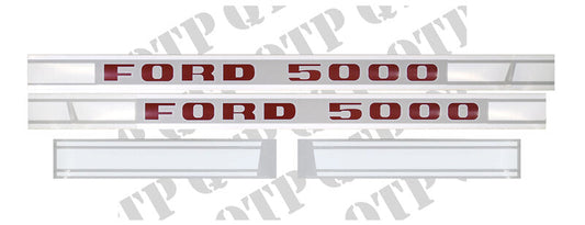 DECAL KIT FORD 5000