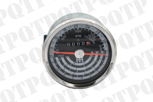 REV COUNTER CLOCK