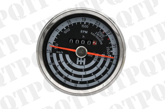 REV COUNTER CLOCK