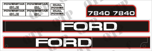 DECAL KIT FORD 7840