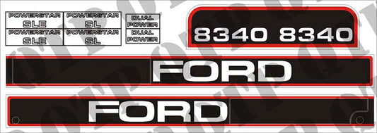 DECAL KIT FORD 8340