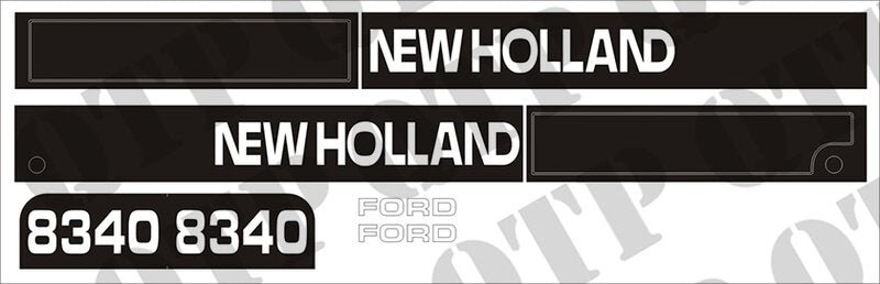 DECAL KIT FORD NH 8340