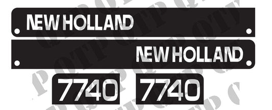 DECAL KIT NEW HOLLAND 7740