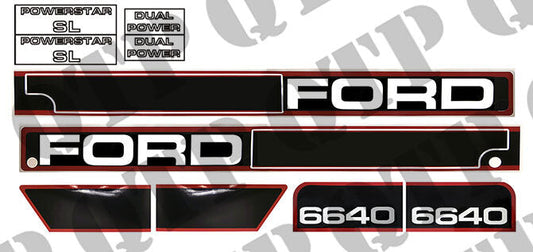 DECAL KIT FORD 6640