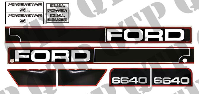 DECAL KIT FORD 6640