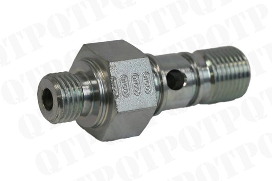 FITTING FRONT AXLE OIL LINE