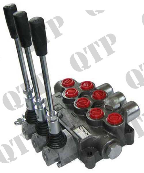 SPOOL VALVE MONOBLOCK 1/2" BSP 3 BANK