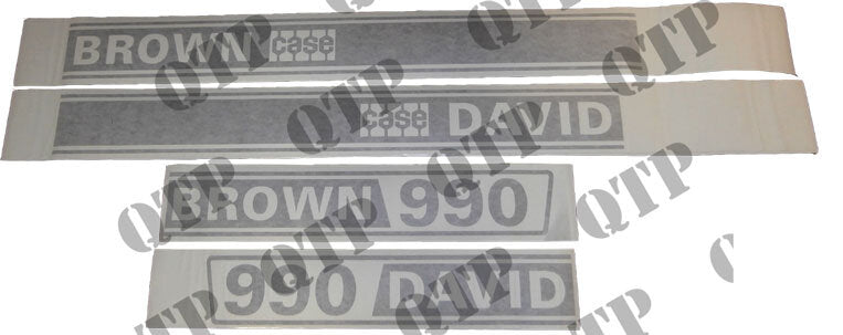 DECAL KIT - DAVID BROWN 990