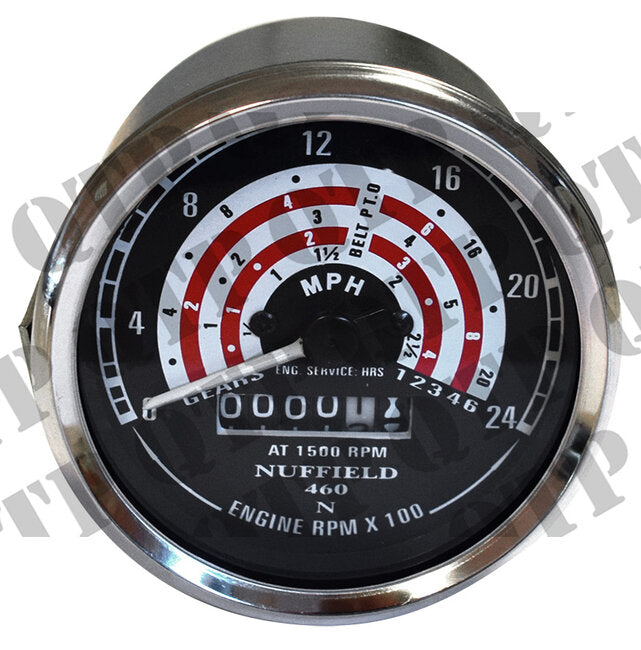 REV COUNTER CLOCK