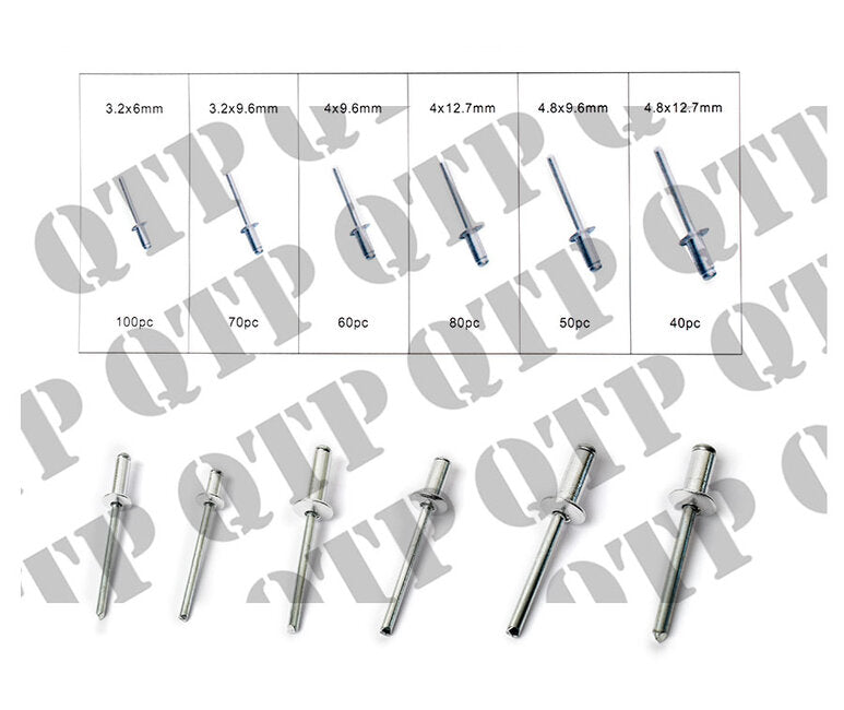 RIVET KIT 400PCS