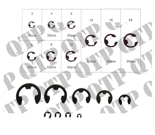E CLIP KIT 300PCS