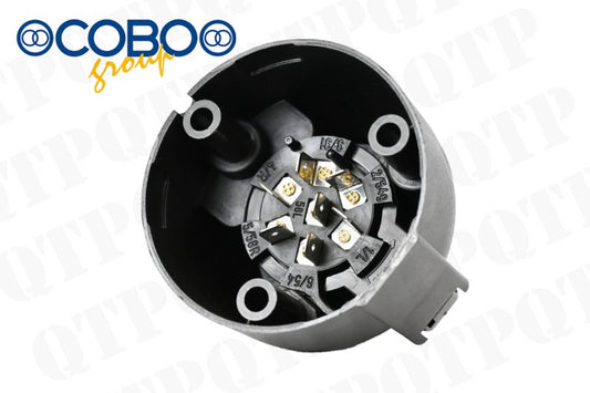 7 PIN COBO SOCKET WITH SPADES