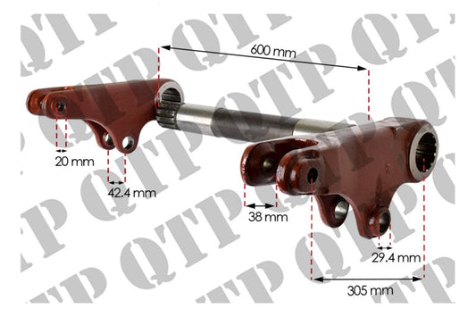 LIFT ARM ROCK SHAFT KIT