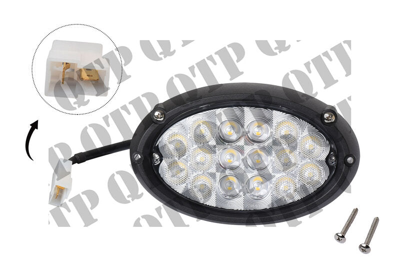 WORK LAMP LED OVAL