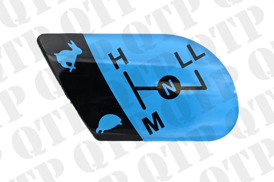 RANGE LEVER KNOB BADGE