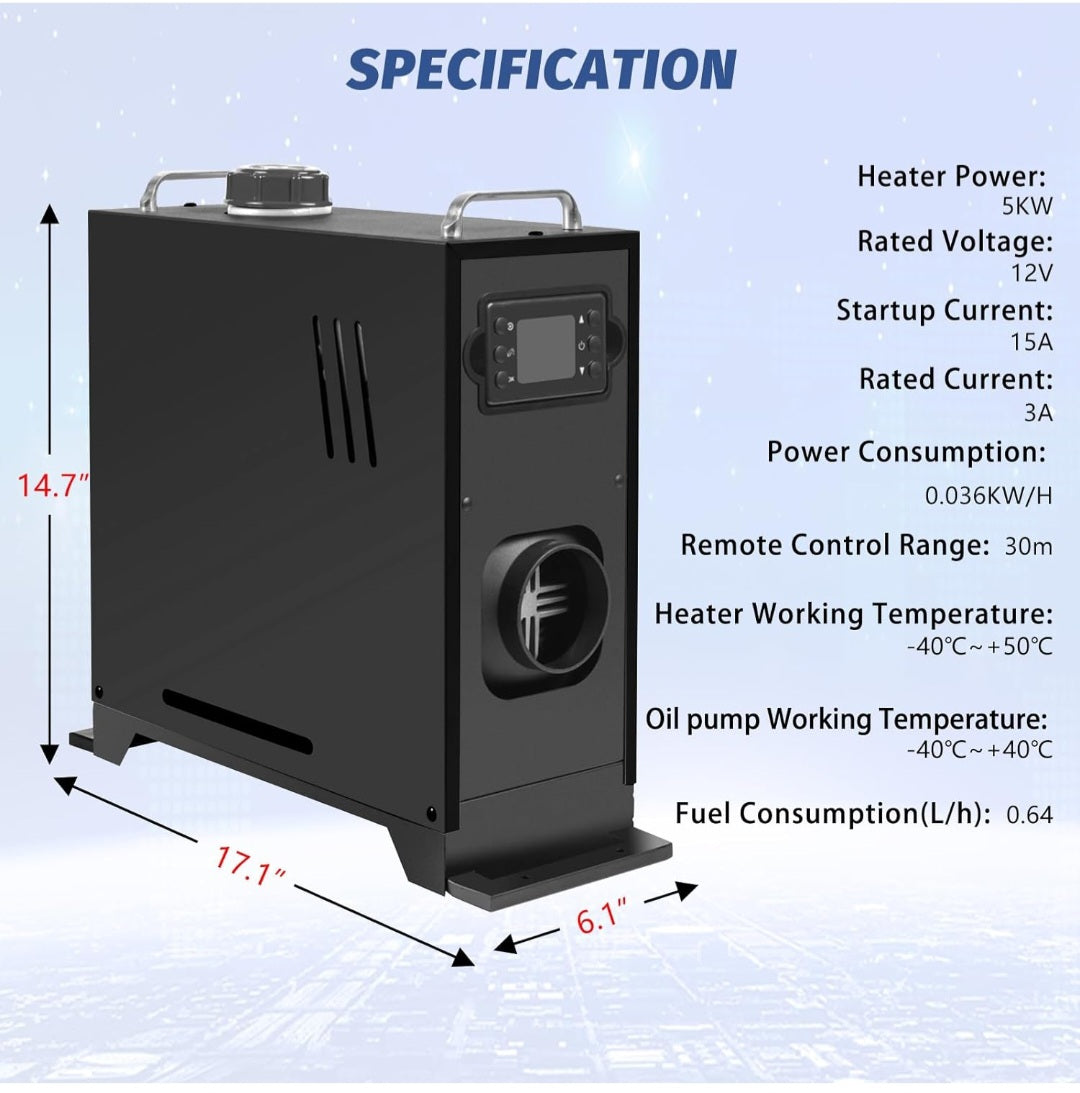 8Kw Diesel Heater