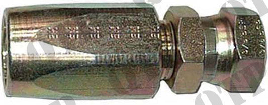 COUPLING 3/8" BSP STRAIGHT