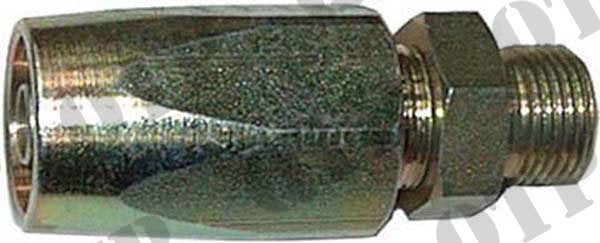 COUPLING 3/8" BSP MALE