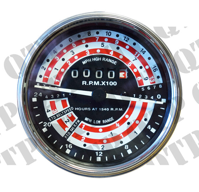 REV COUNTER CLOCK