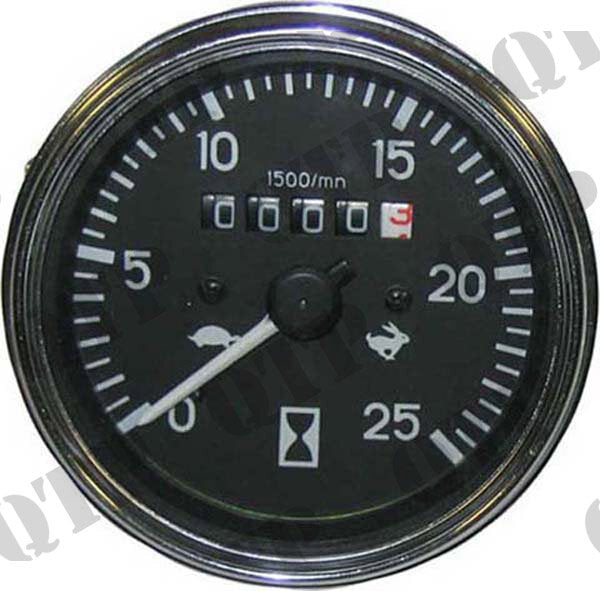 REV COUNTER CLOCK