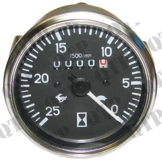 REV COUNTER CLOCK