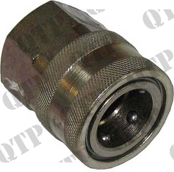 COUPLING 3/8" BSP FEMALE - LOW PRESSURE