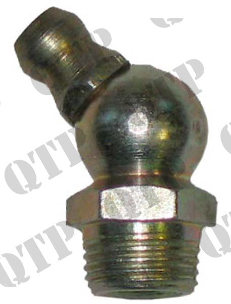 GREASE NIPPLE 1/4" 45Â° UNF