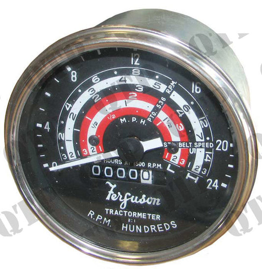 REV COUNTER CLOCK