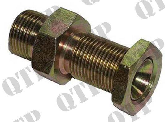 ADAPTOR 3/8" MALE / MALE BSP BULKHEAD