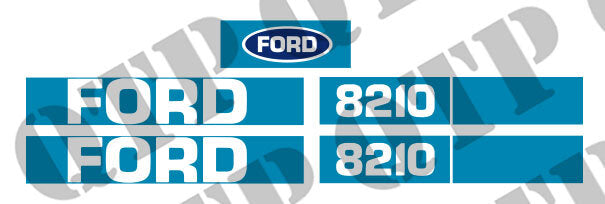 DECAL KIT FORD 8210