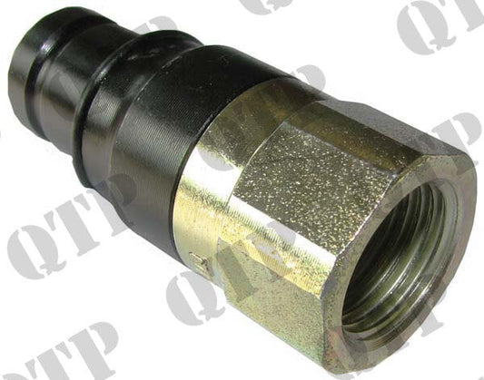 CONNECTOR 1/2" MALE FLAT FACED