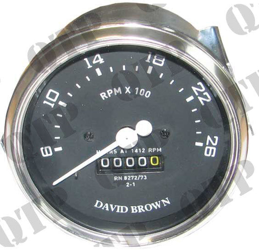 REV COUNTER CLOCK