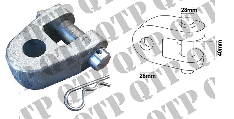 HYDRAULIC TOP LINK KNUCKLE