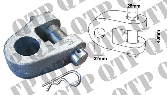 HYDRAULIC TOP LINK KNUCKLE CAT 3