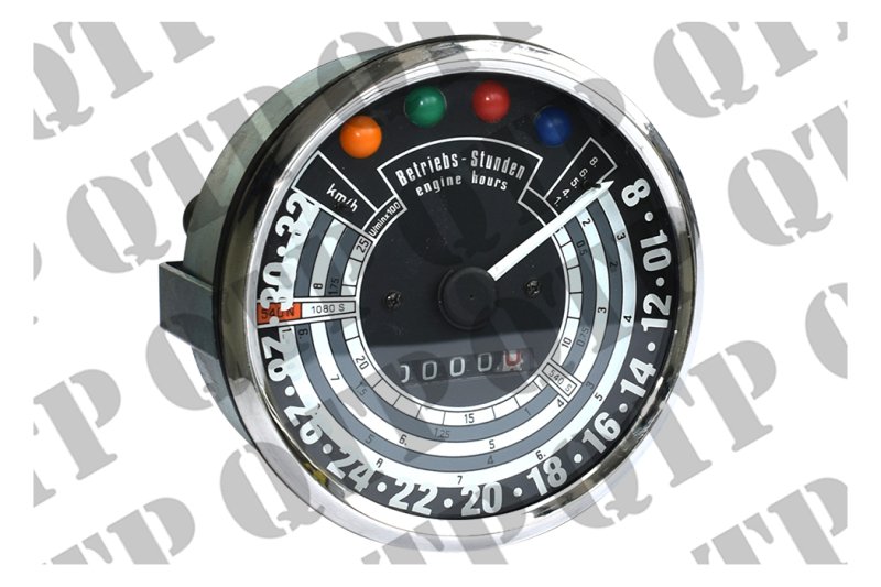 REV COUNTER CLOCK