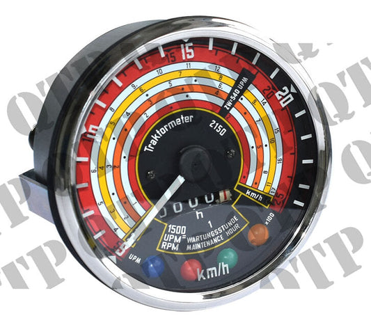 REV COUNTER CLOCK