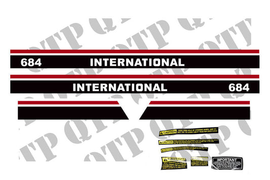 DECAL KIT IHC 684