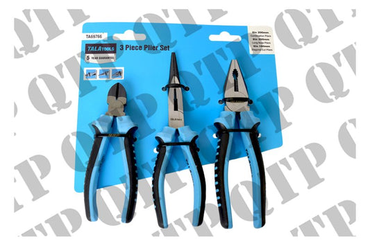 PLIER SET 3 PIECE