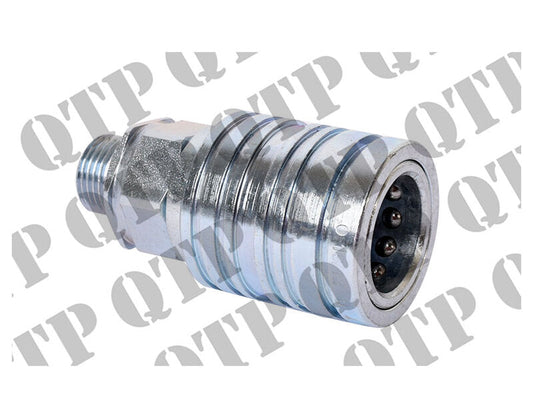 HYDRAULIC QUICK RELEASE COUPLING 1/2" MALE