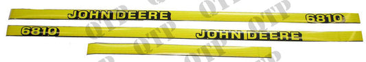 DECAL KIT JOHN DEERE 6810