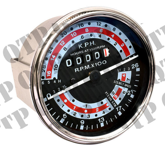 REV COUNTER CLOCK